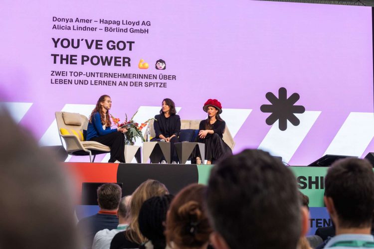 Pudiumsdiskusion You’ve got the power bei der brand eins Konferenz leadershift